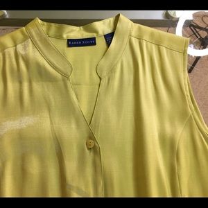 NWT Karen Scott sleeveless vest